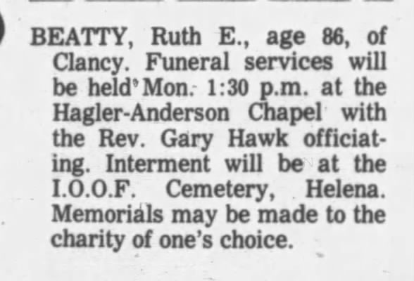 Clipping from The Independent-Record